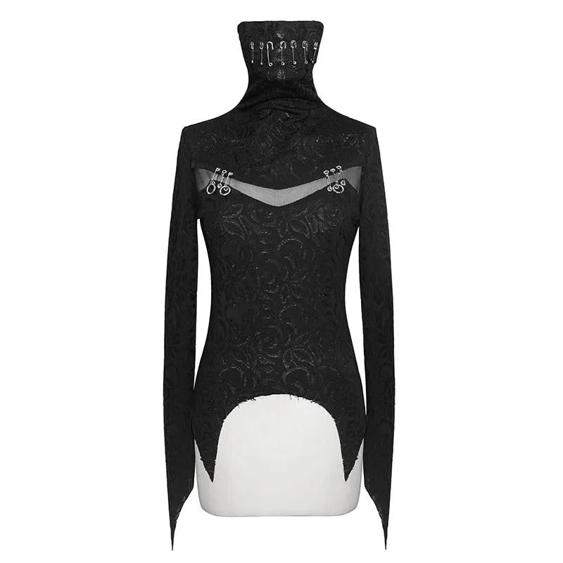' A Funeral in Spring' Punk Turtleneck