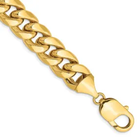 14k Yellow Gold 11mm Miami Cuban Link Bracelet Anklet Choker Necklace Pendant Chain