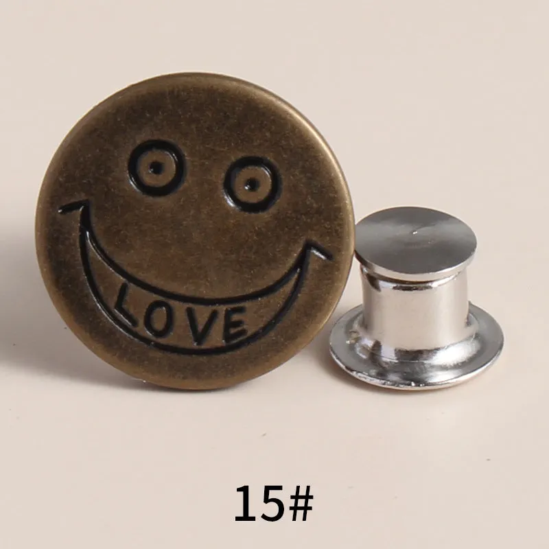 20 Sets Adjustable Jean Button Pins Metal Clips Snap Tack No Sew Instant Button Pins For Adult And Kids