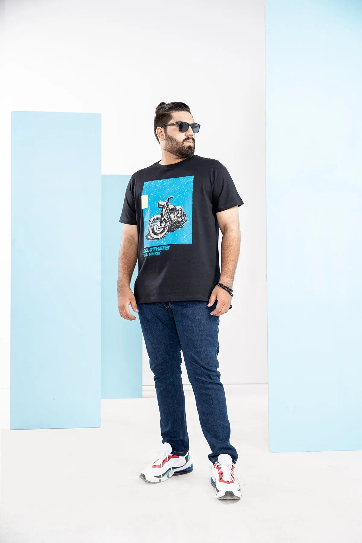 Biker T-Shirt (Plus Size) - S21 - MT0003P