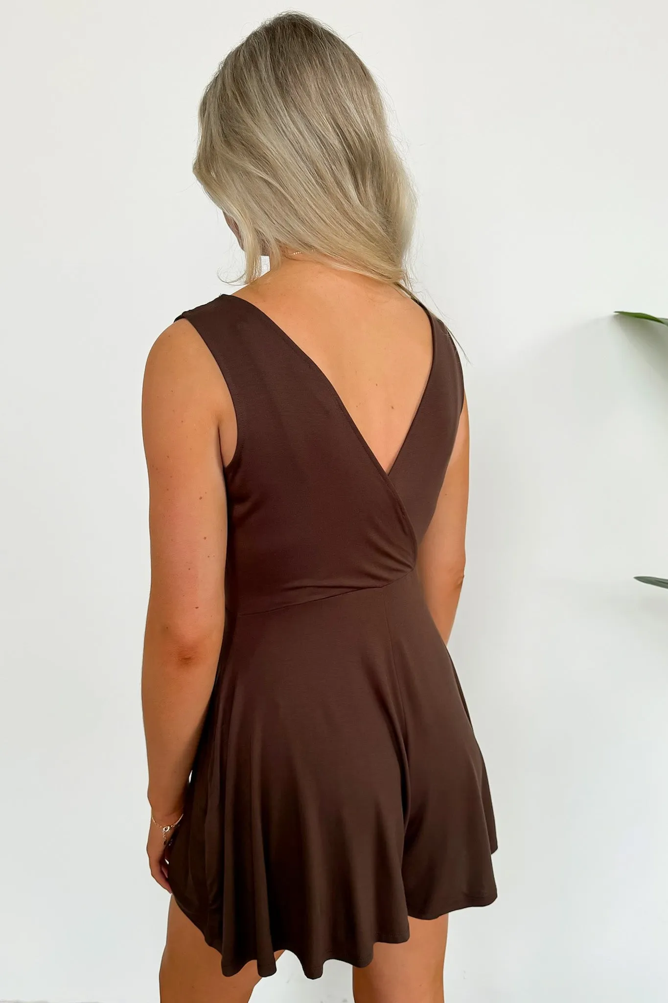 Charismatic Entrance Surplice Flowy Romper - FINAL SALE