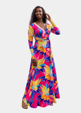 Coral Sea Maxi Dress - Floral