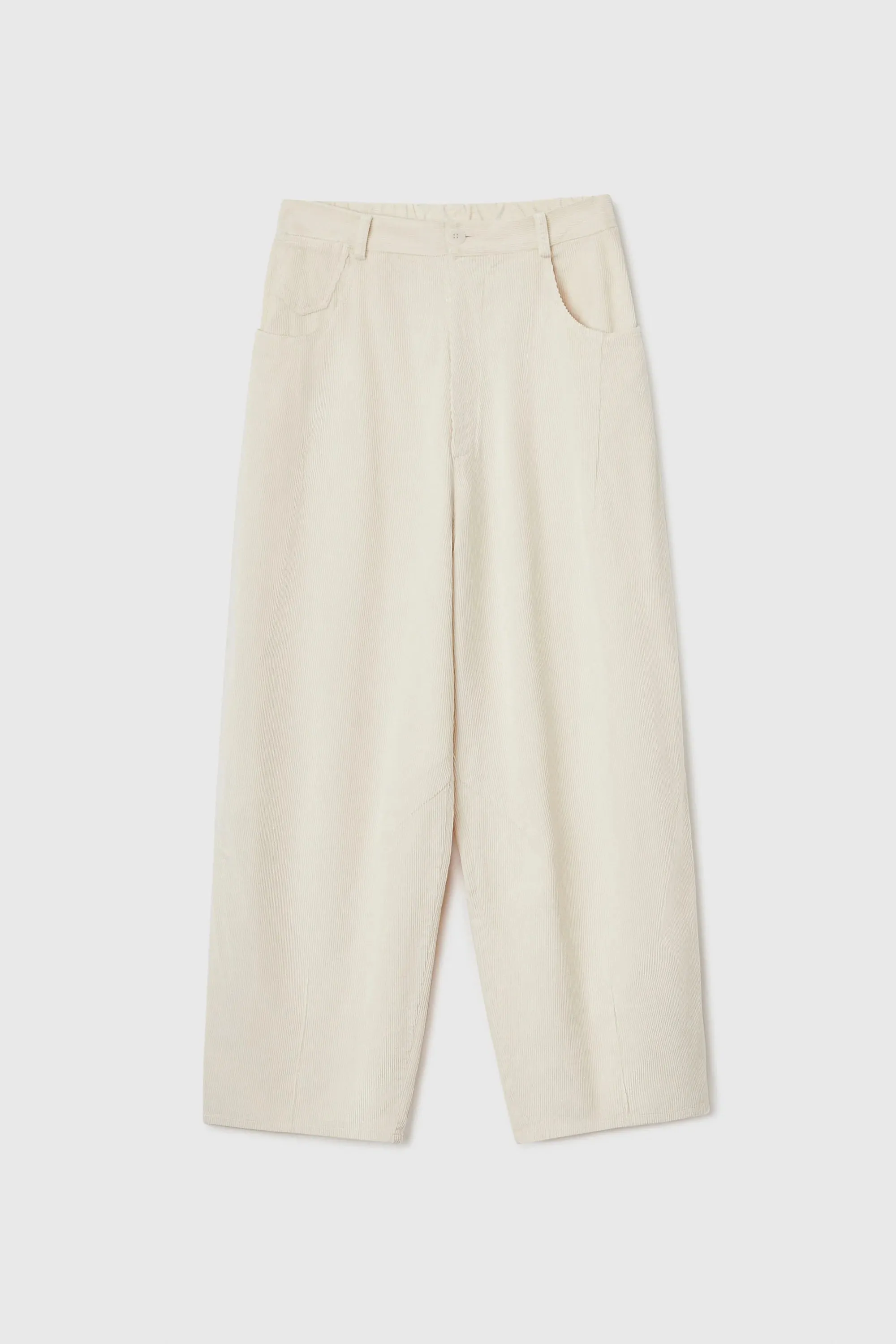 Corduroy Baggy Pants, Butter