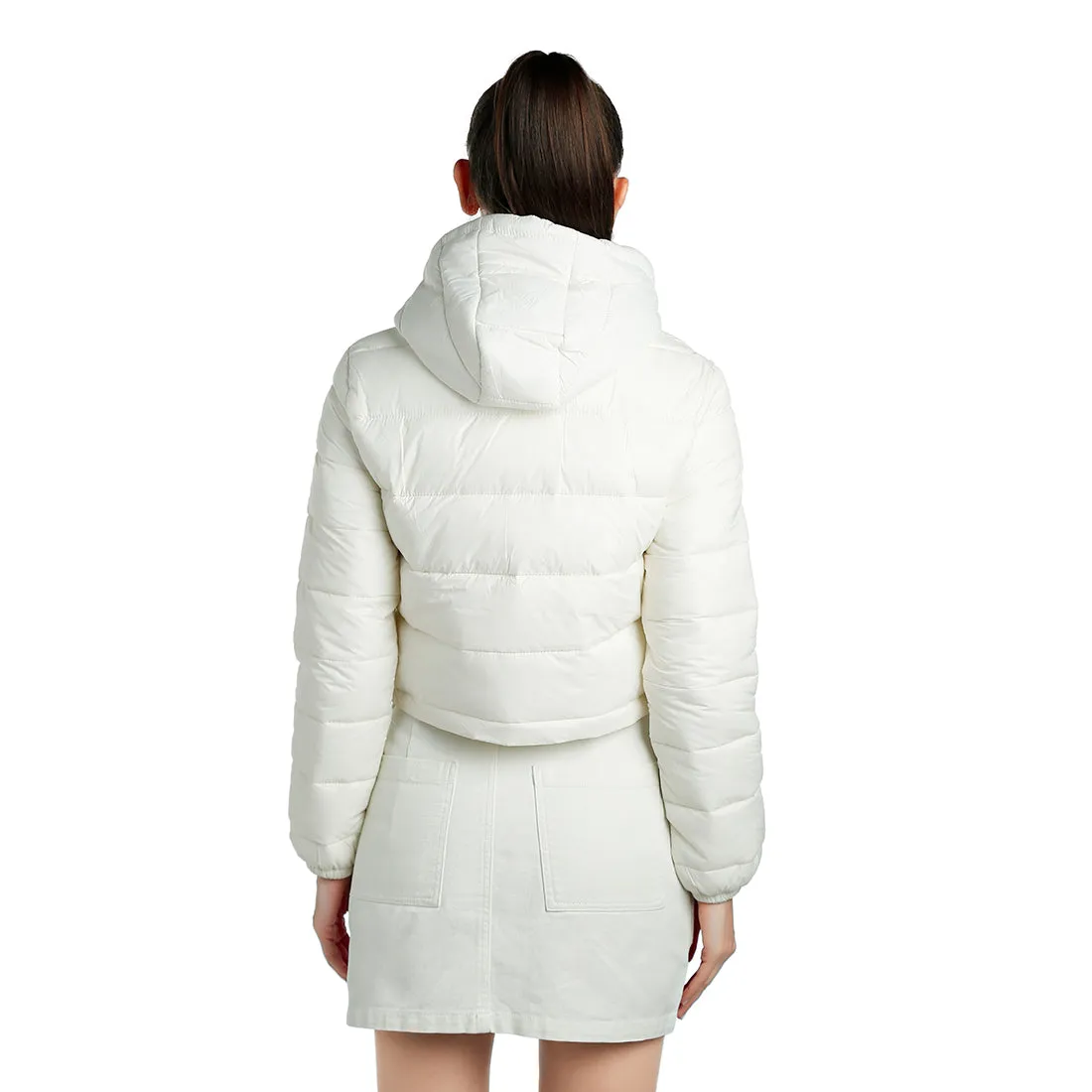 Cropped Hooded Jacket