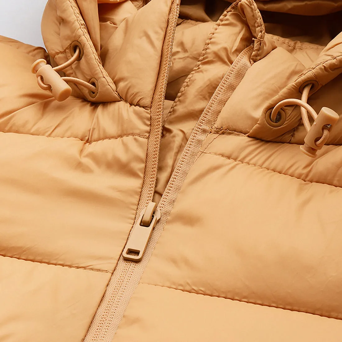 Cropped Hooded Jacket