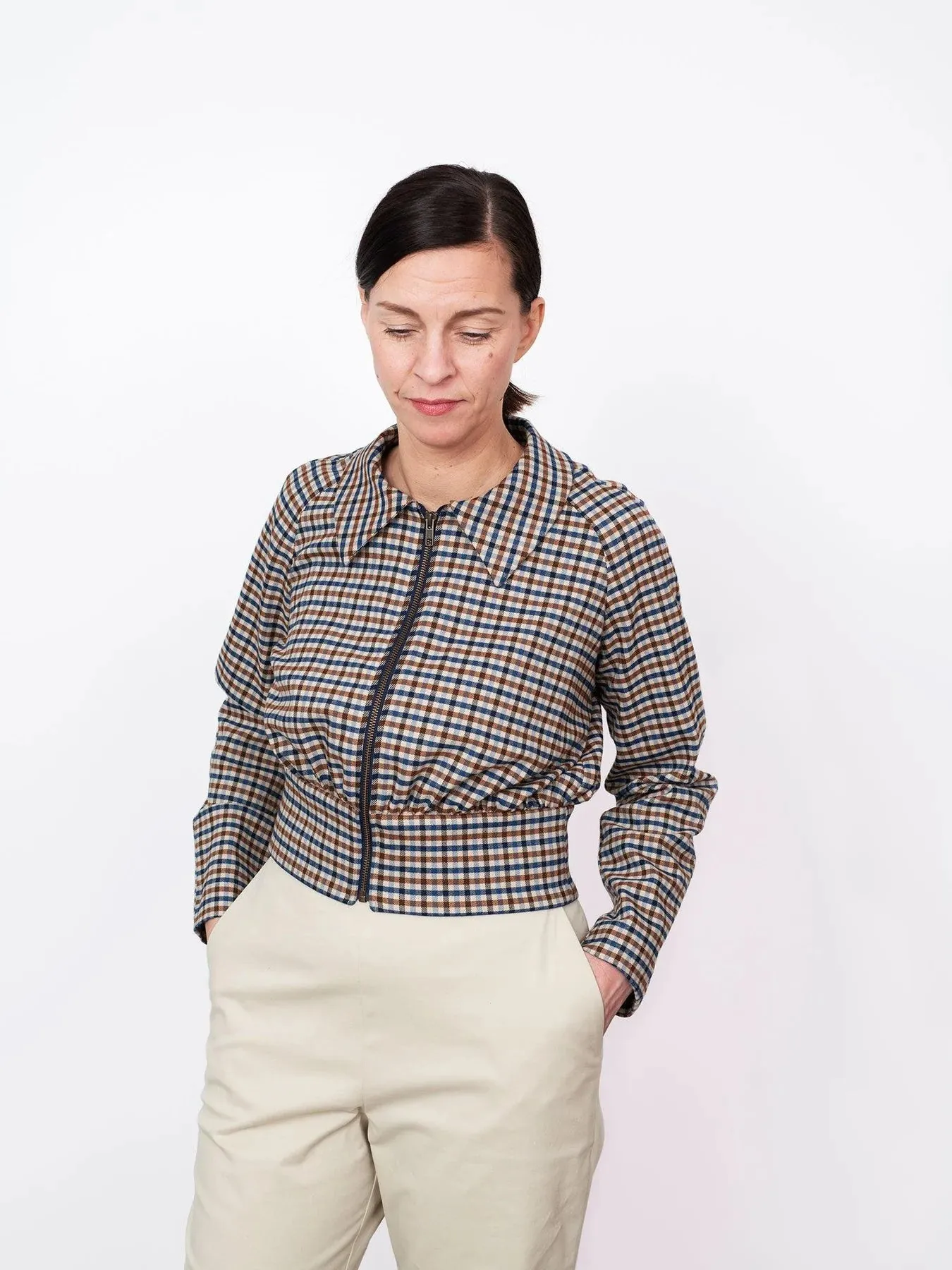 Cropped Jacket by The Assembly Line