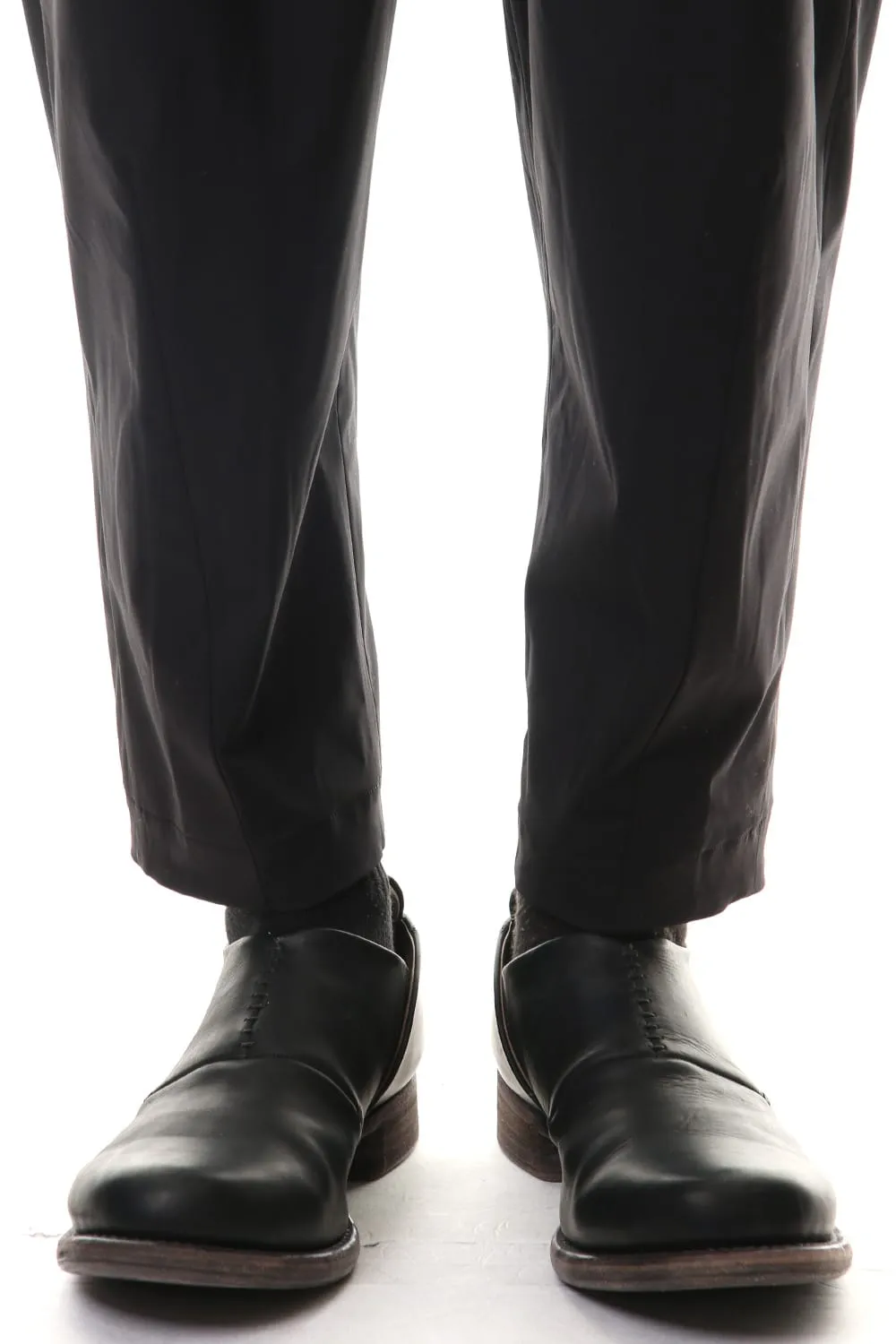 Cropped Pants 4way Stretch Virgin Wool