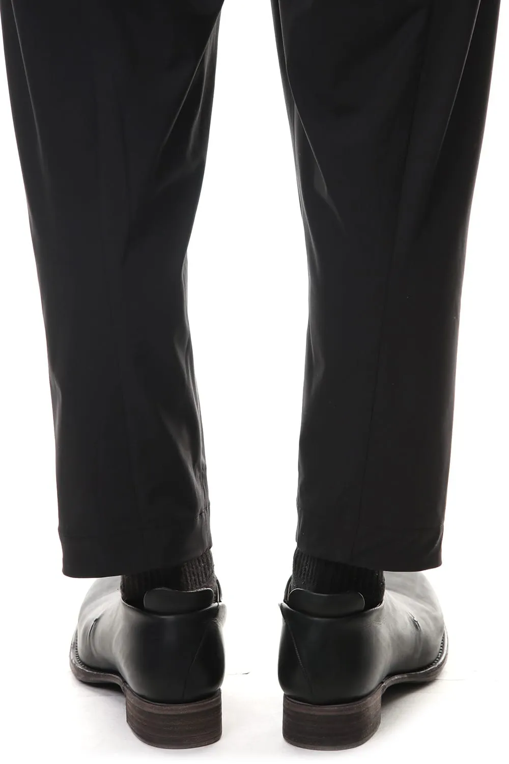 Cropped Pants 4way Stretch Virgin Wool