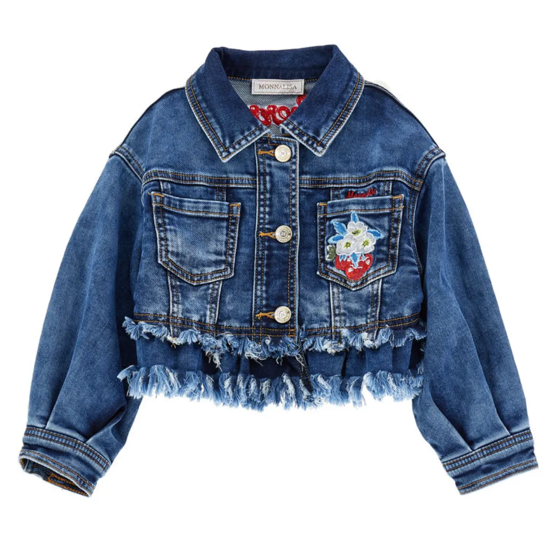 Denim Cherry Jacket