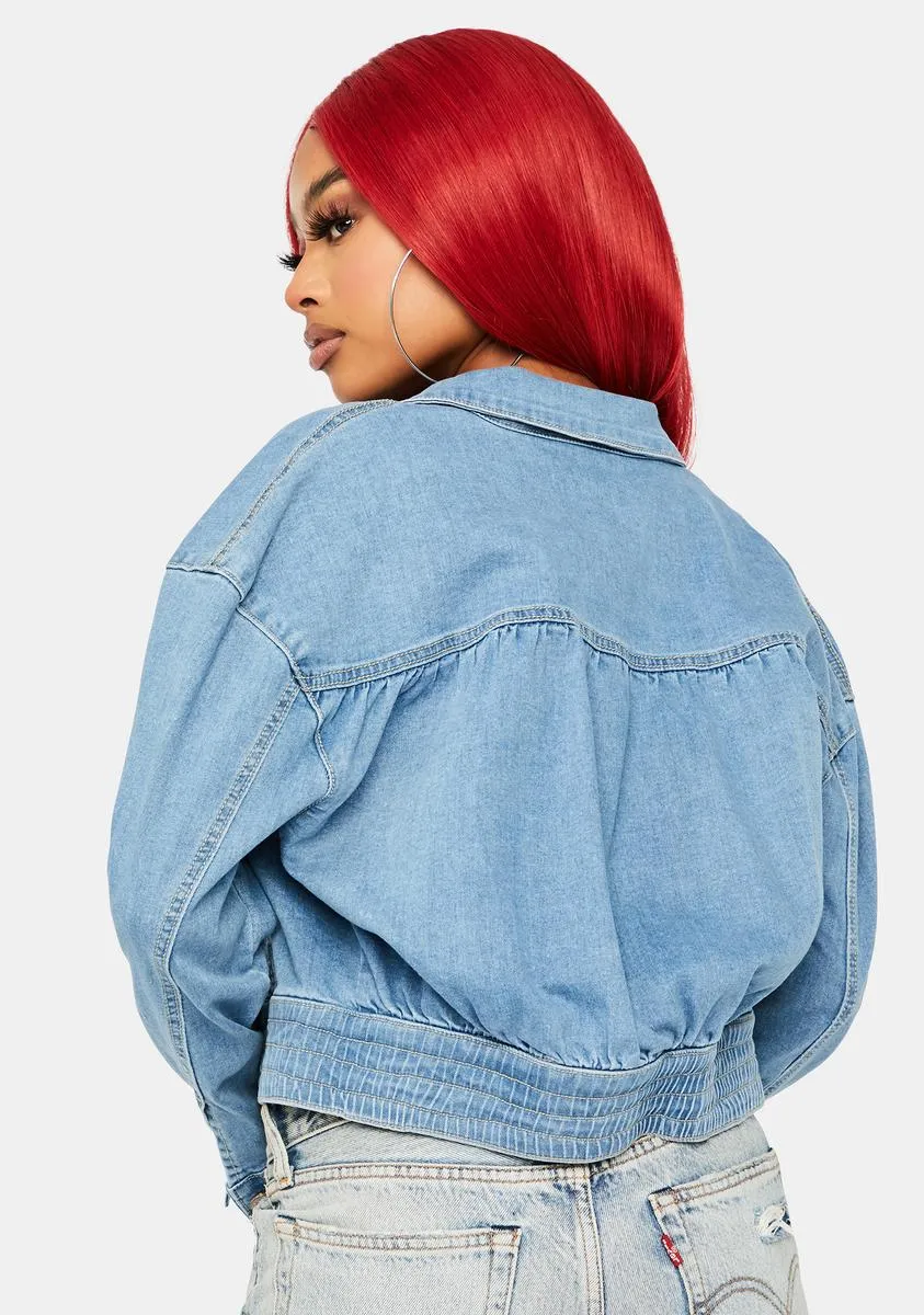 Denim Darling Cropped Jacket