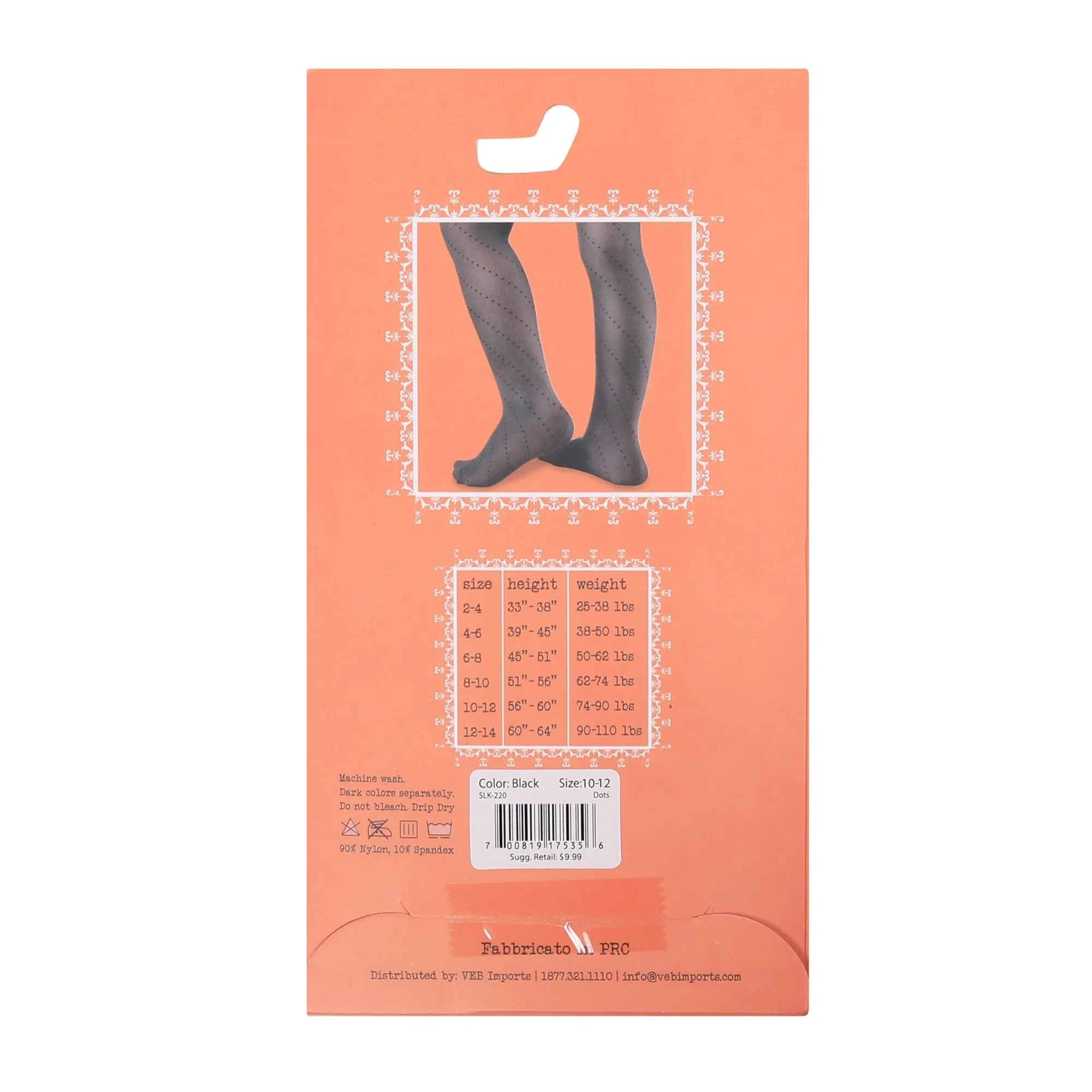 design tights dots