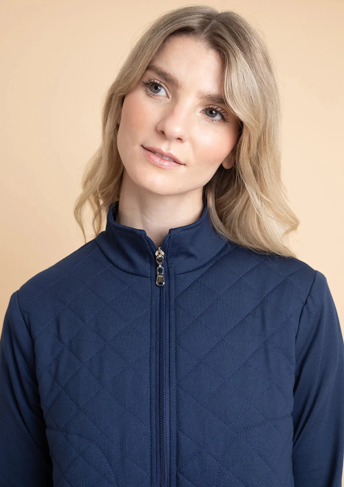 Ember Embroidered Cropped Zip Jacket