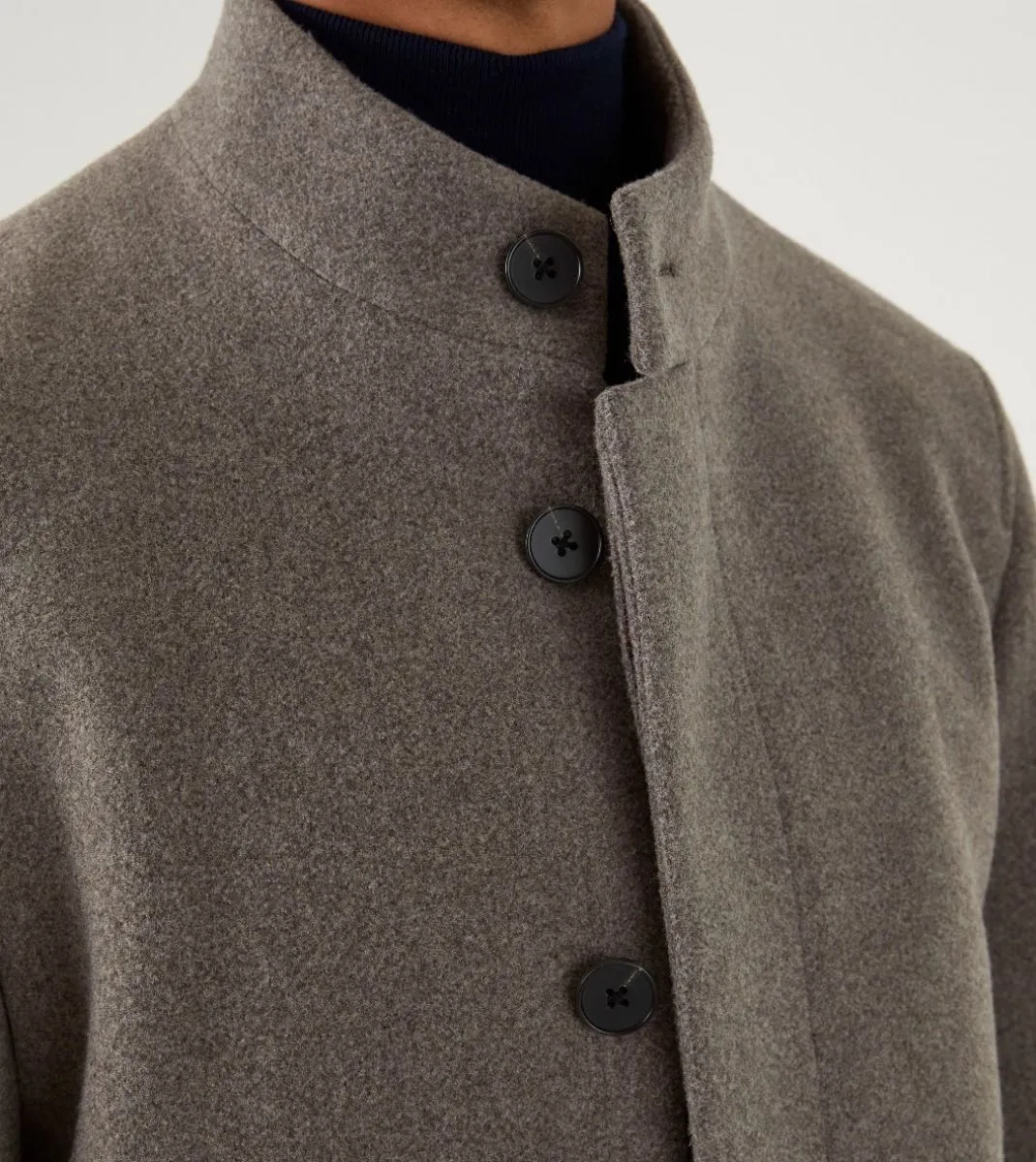 Faulkner Oat Overcoat