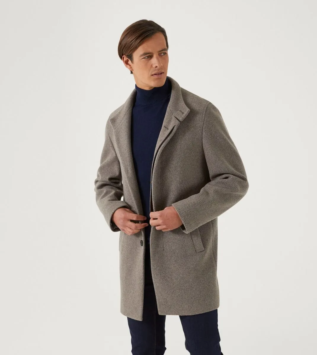 Faulkner Oat Overcoat