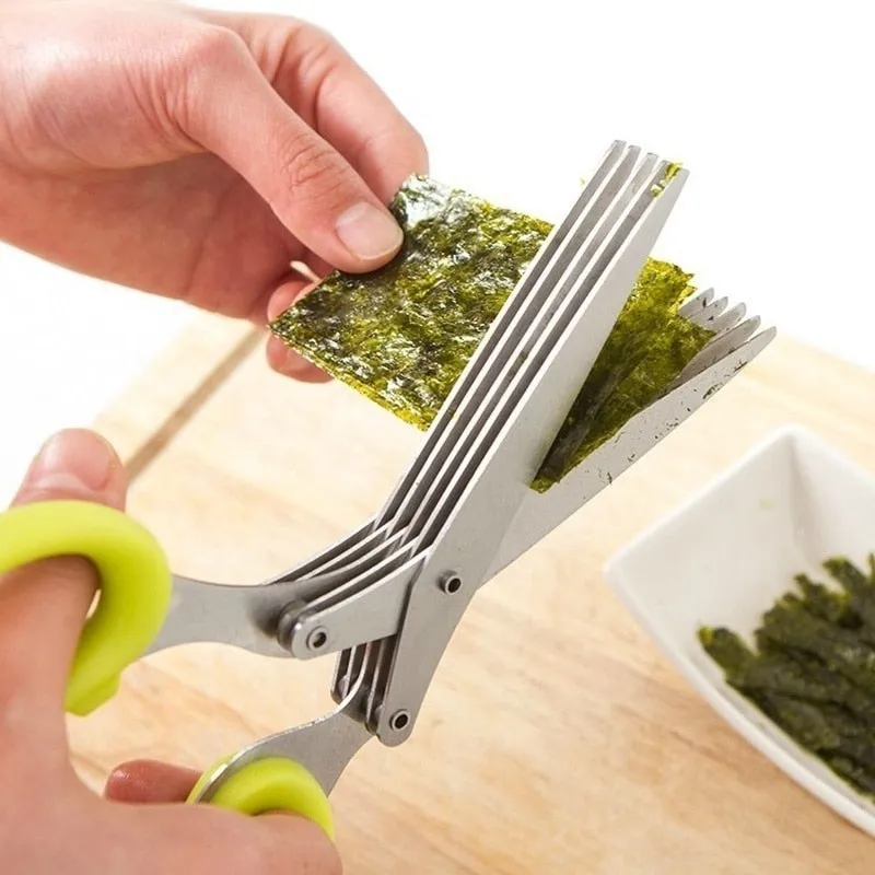 Five-layer Herb Scissors