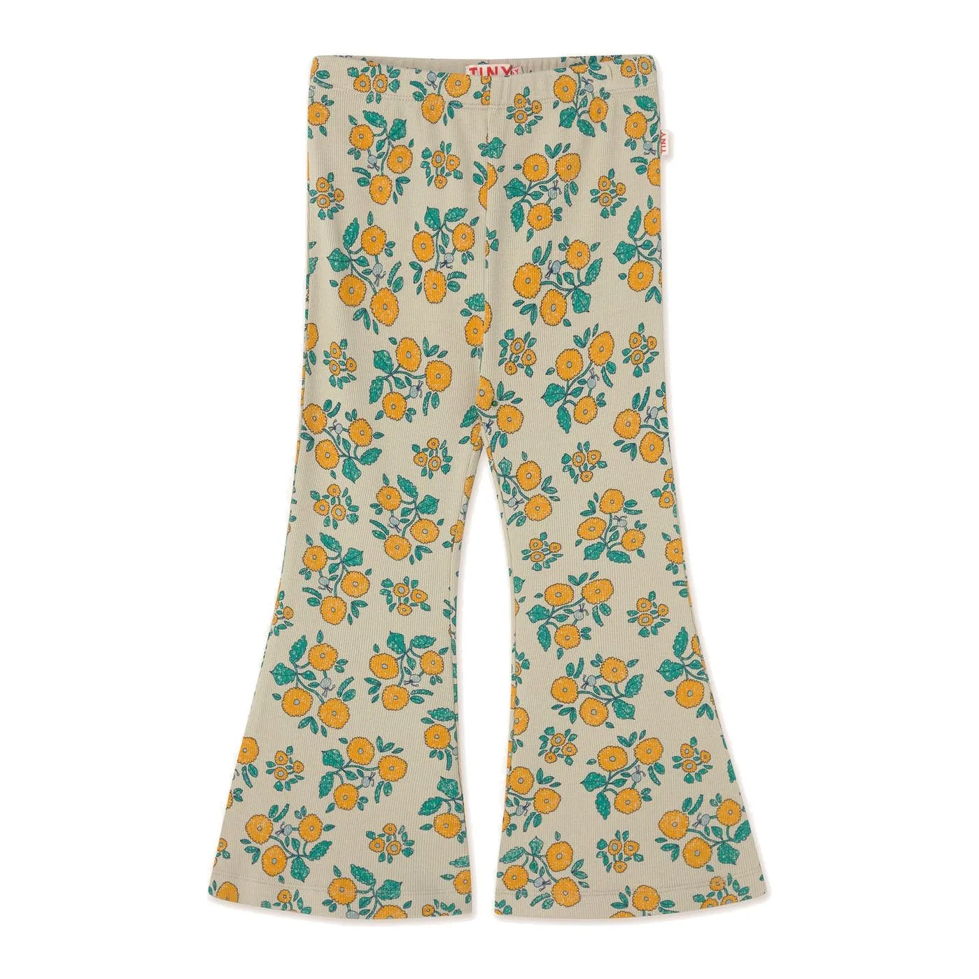 Flowers Rib Pant
