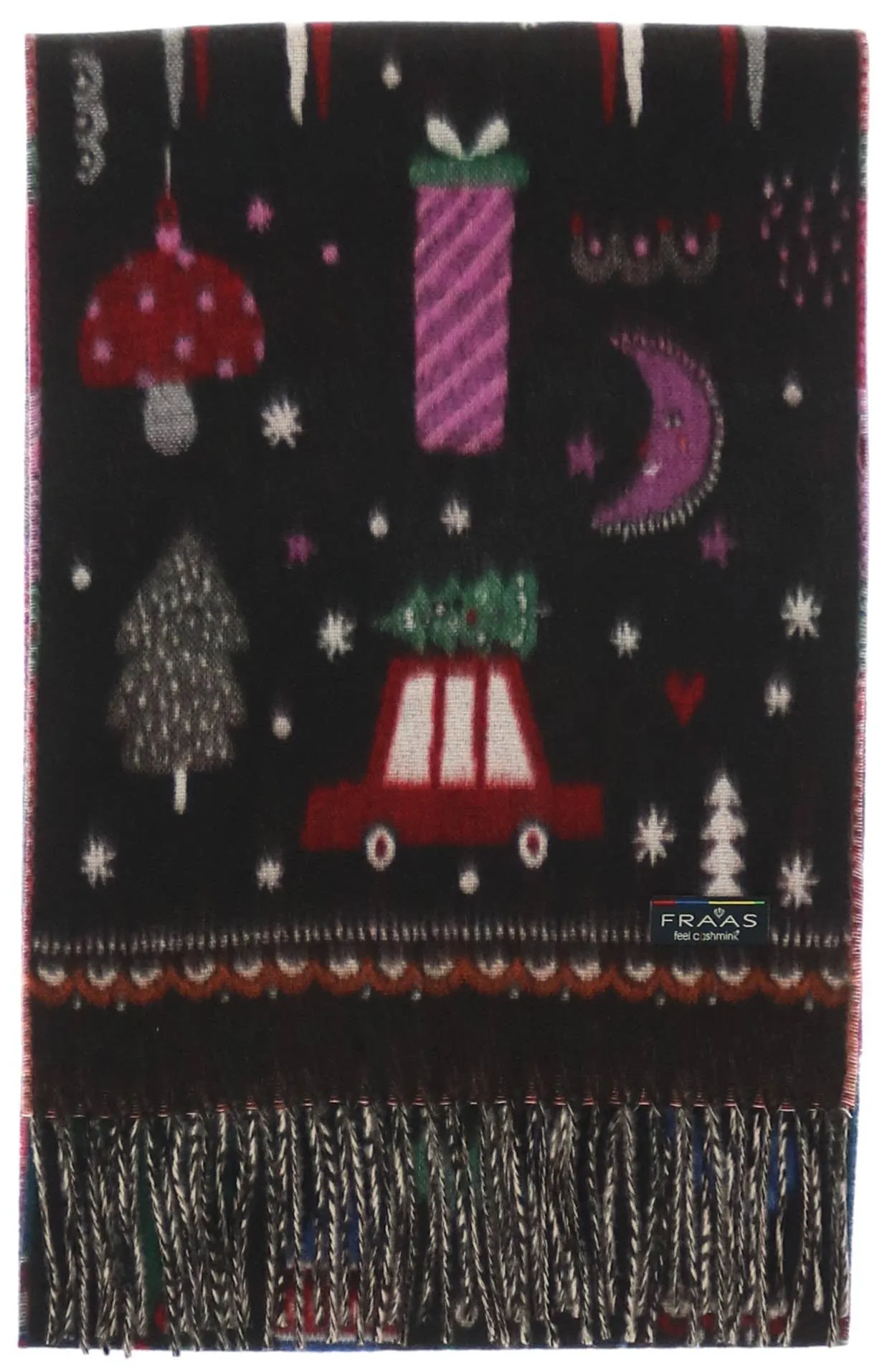 FRAAS - The Scarf Company - Christmas Kitsch: Red