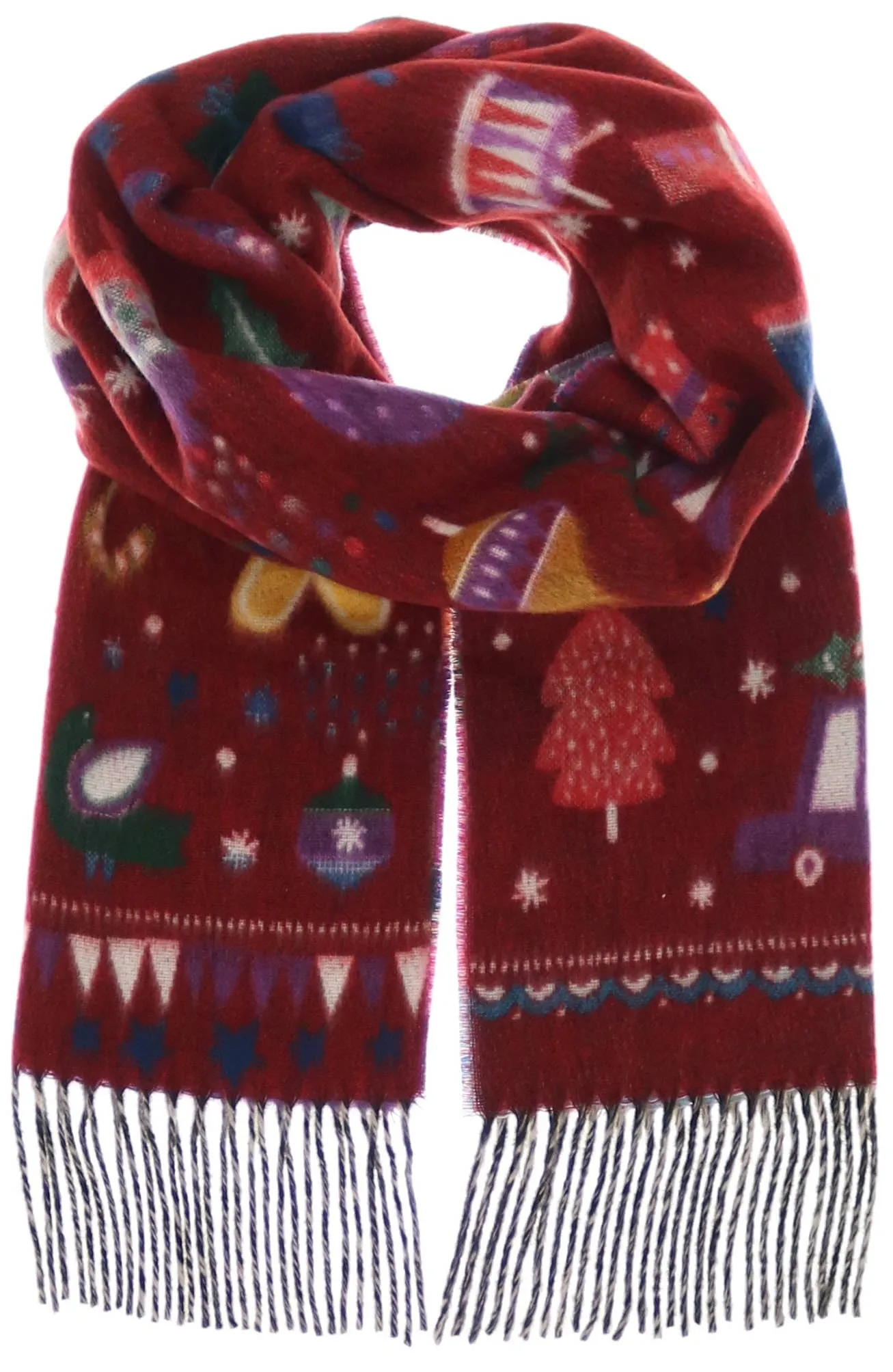 FRAAS - The Scarf Company - Christmas Kitsch: Red