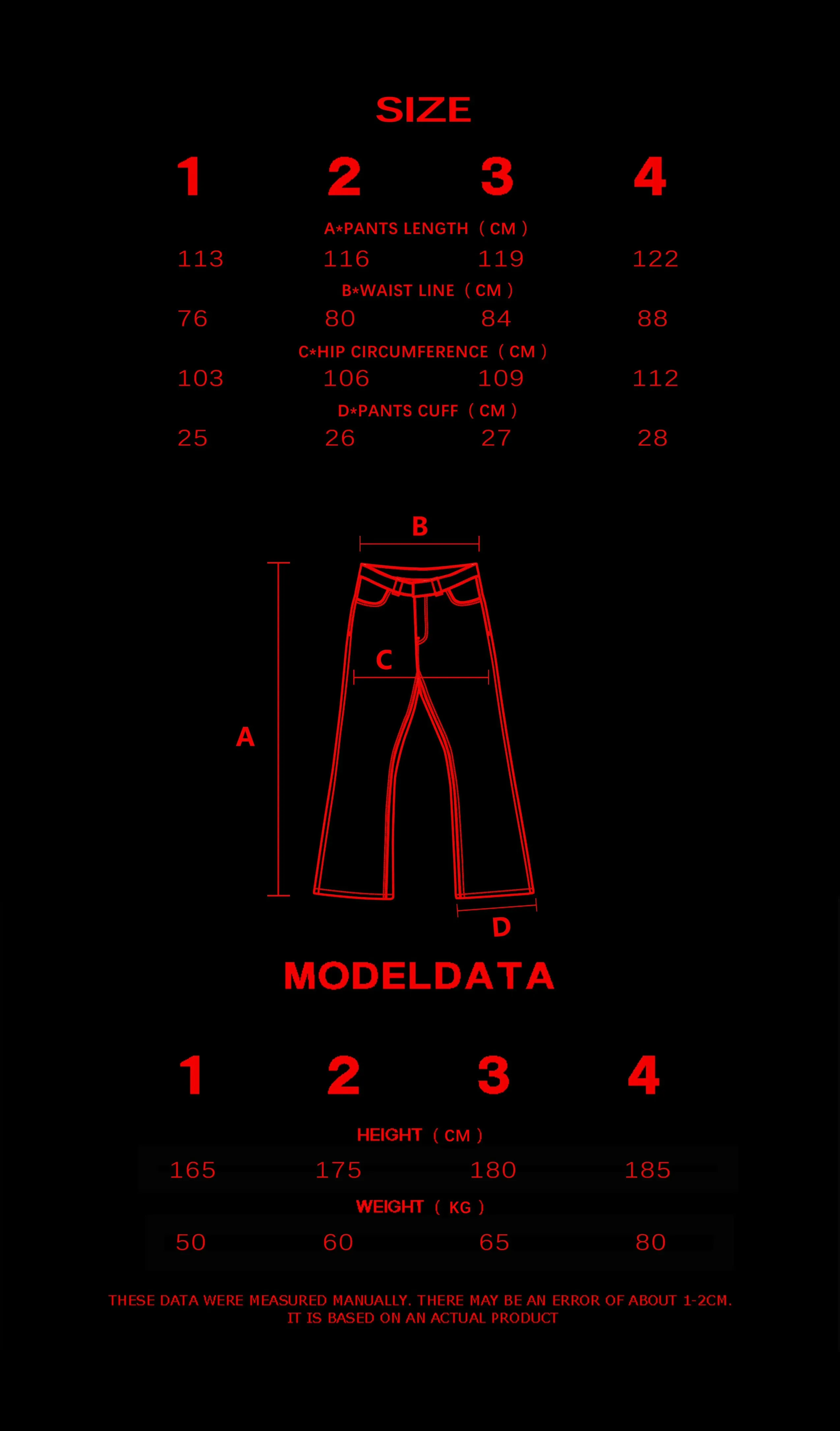 GESSO DENIM PANTS
