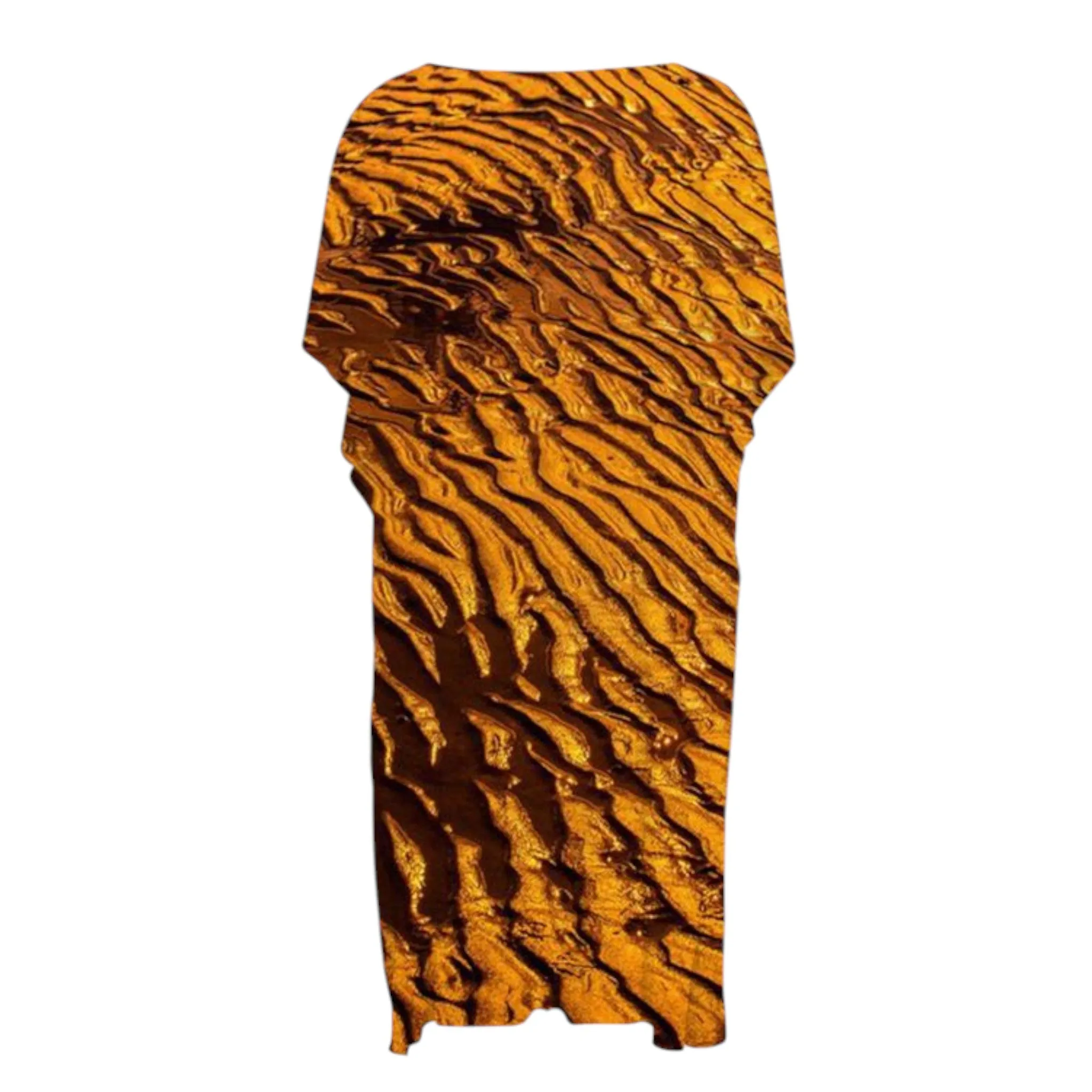 Golden Sand Short Sleeve Kimono Wrap