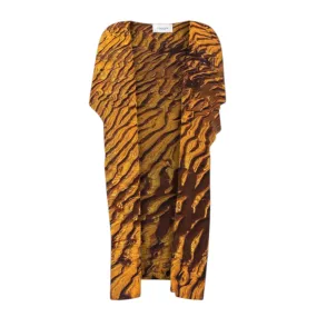 Golden Sand Short Sleeve Kimono Wrap