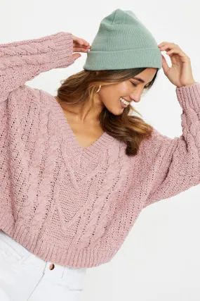 Green Ribbed Beanie