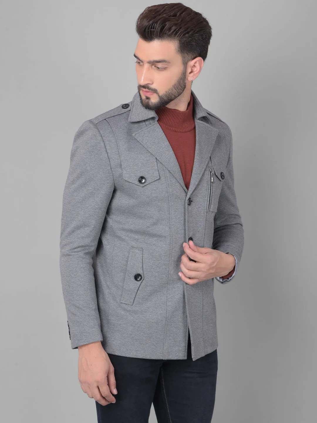 Grey Overcoat