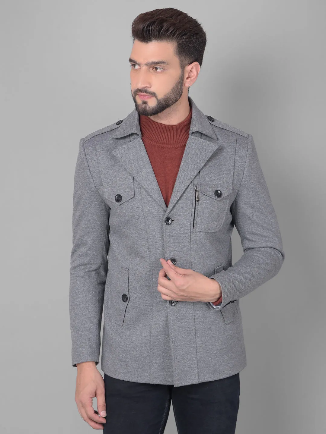 Grey Overcoat