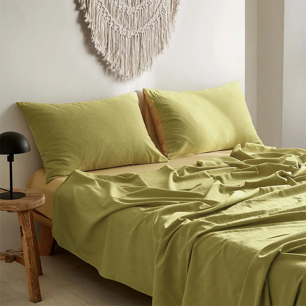 Hypoallergenic Cotton Bed Sheets Set, Single - Cosy Club