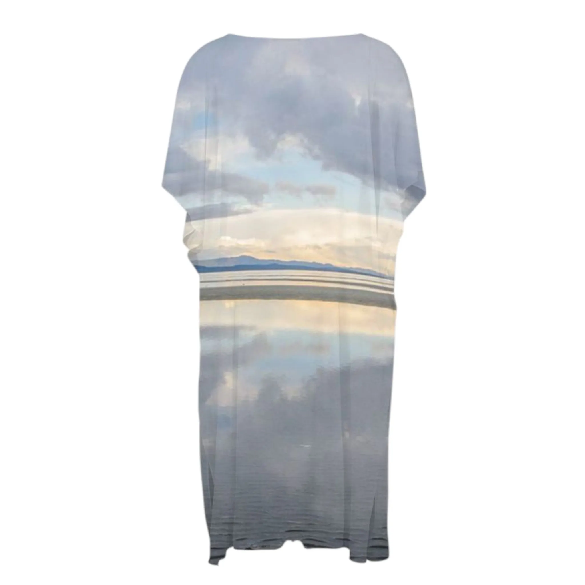 Light Language Parksville Beach Short Sleeve Kimono Wrap