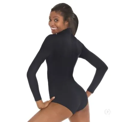 Long Sleeve Mock Neck Leotard by Eurotard (Adult)