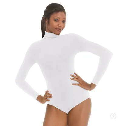 Long Sleeve Mock Neck Leotard by Eurotard (Adult)