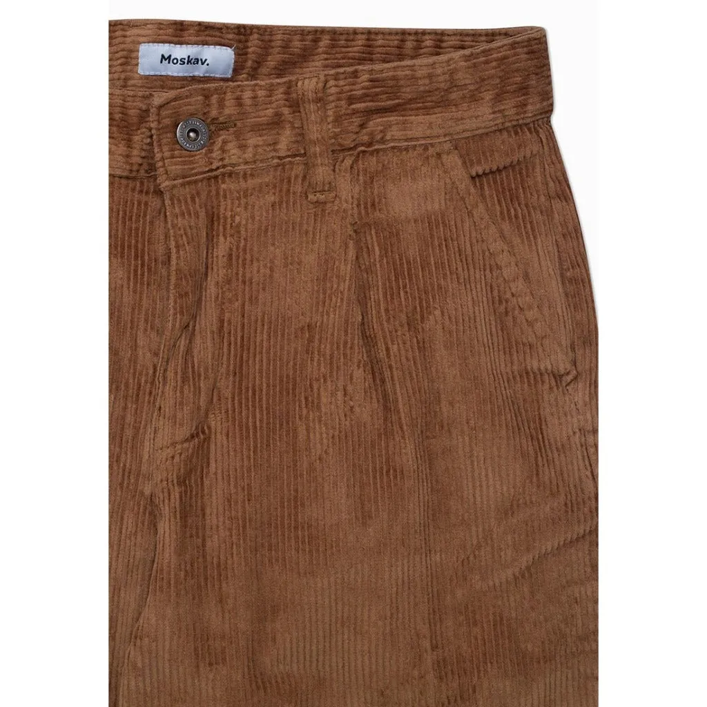Moskav Compfy Corduroy Brown Relax Pants