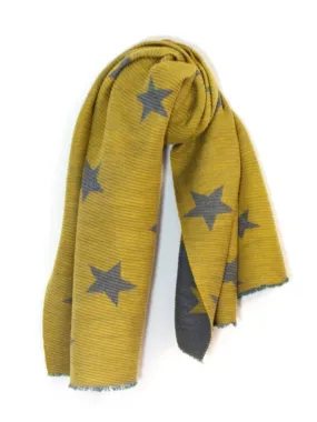 Pleated Star Scarf
