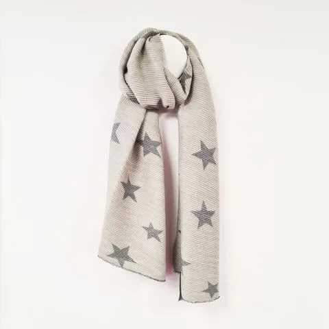 Pleated Star Scarf