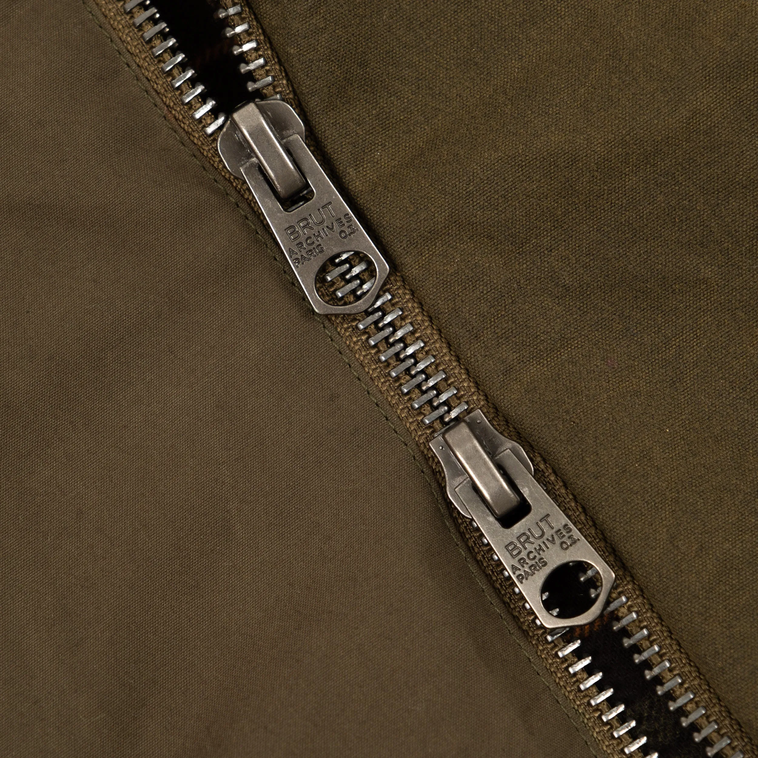 REWORK® WAX RAIN CROPPED JACKET - N° 002