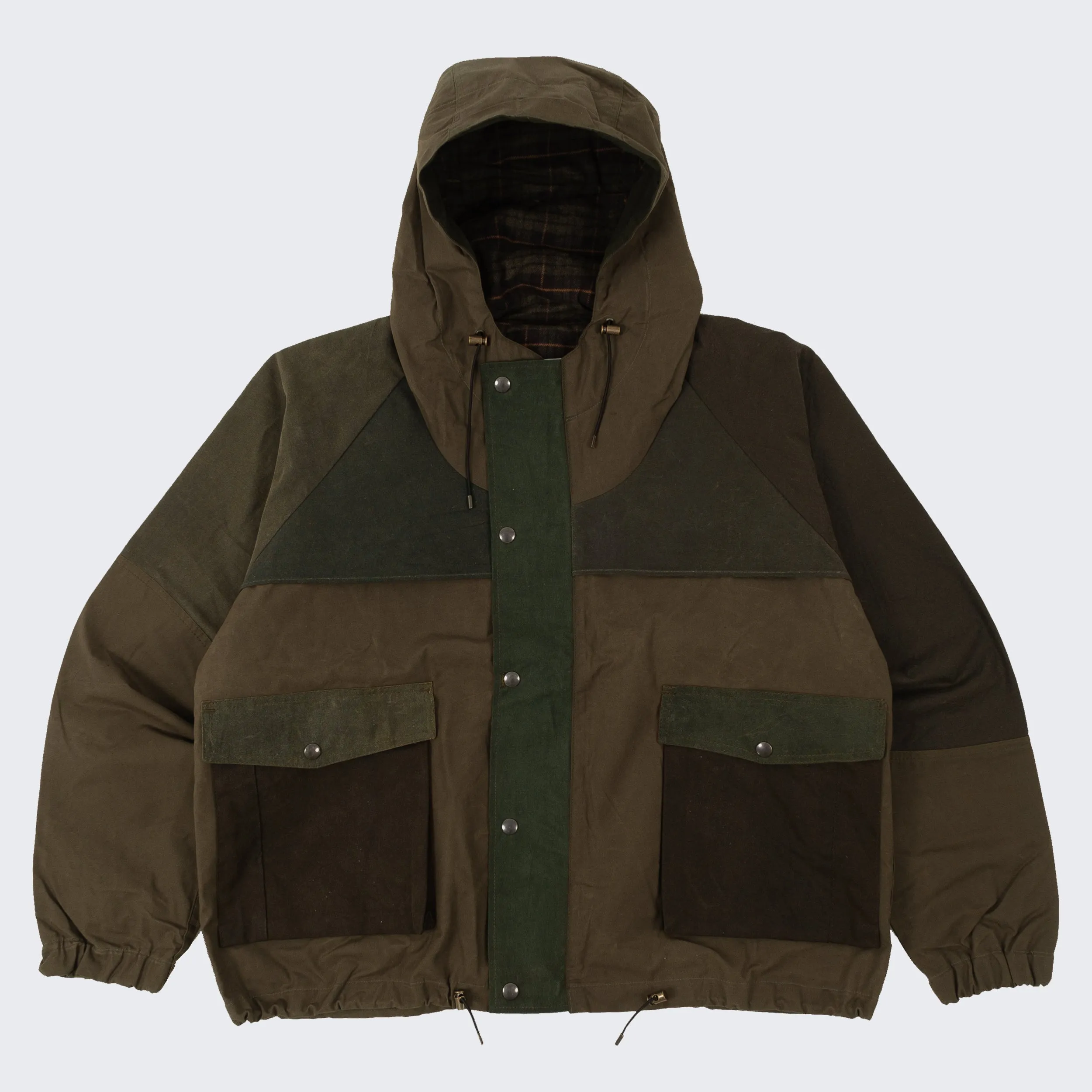 REWORK® WAX RAIN CROPPED JACKET - N° 002
