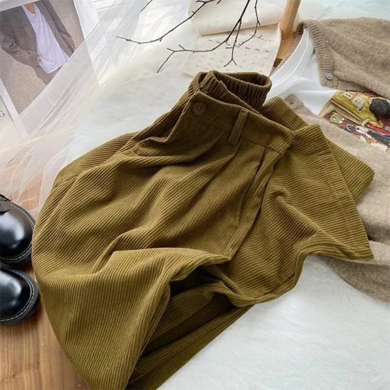 Ribbed Corduroy Trousers