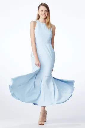 SS'18 Maxi Dress - Pastel Blue