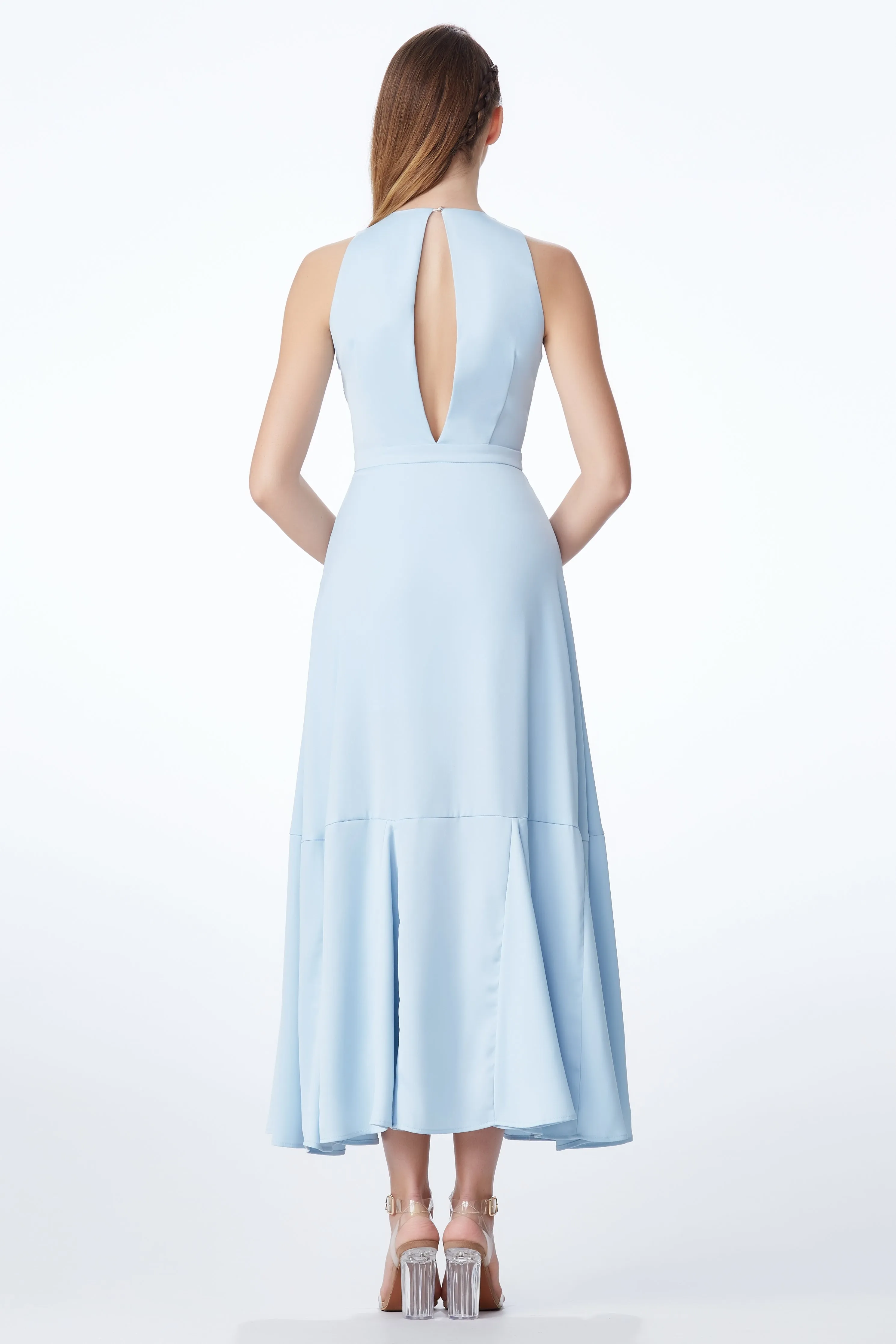 SS'18 Maxi Dress - Pastel Blue