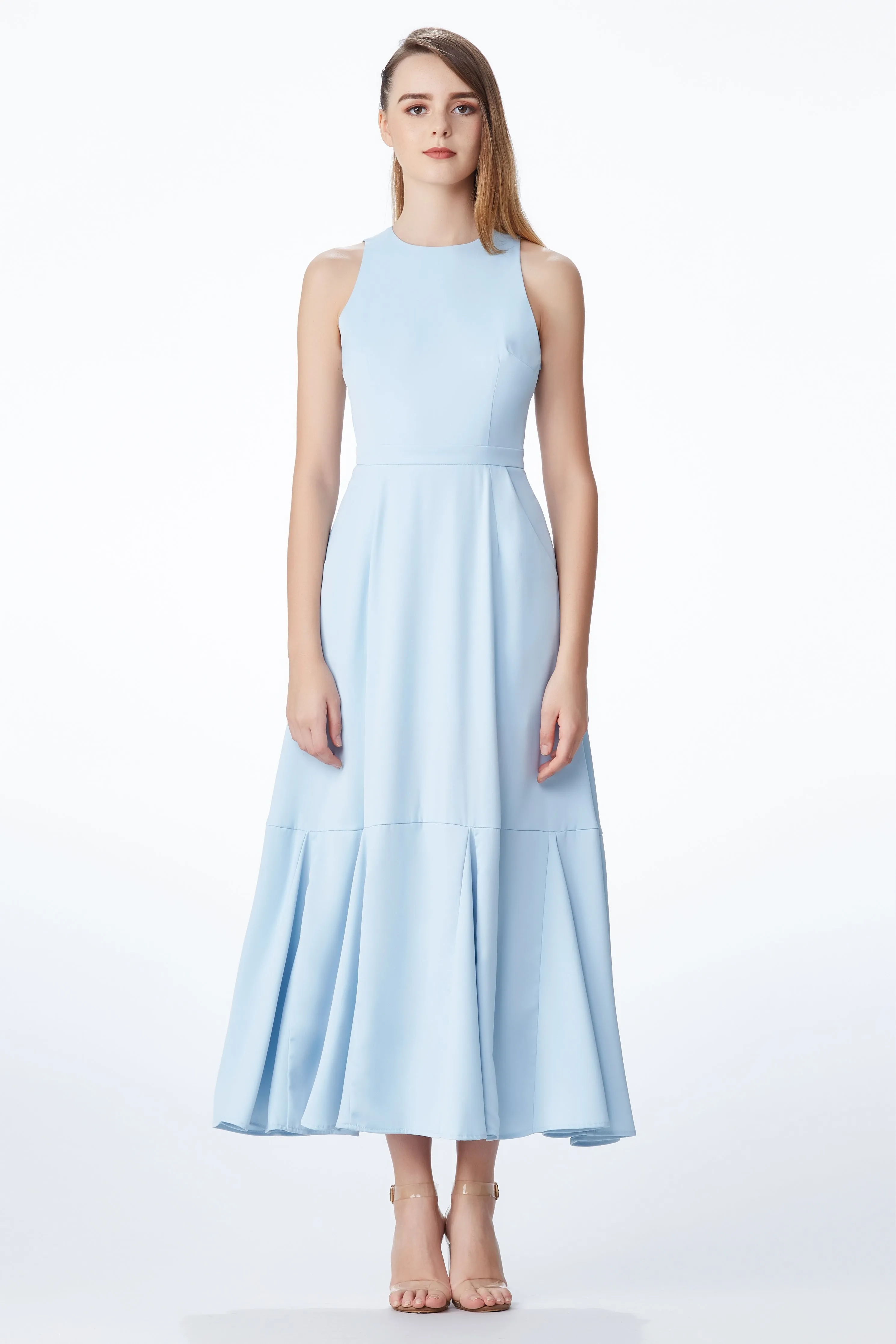 SS'18 Maxi Dress - Pastel Blue