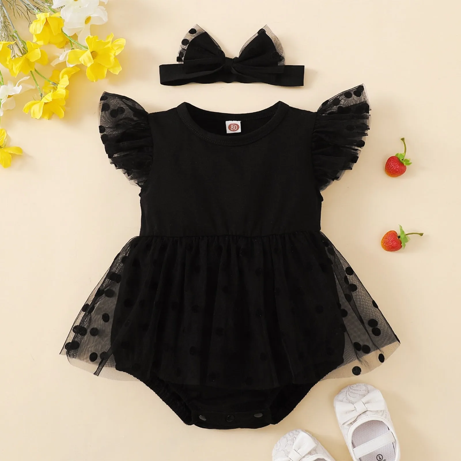 The Baby Wednesday Retro-Romper Dress