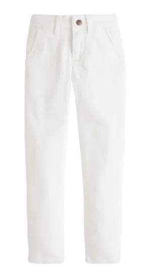 Twiggy Pants- Ivory Denim