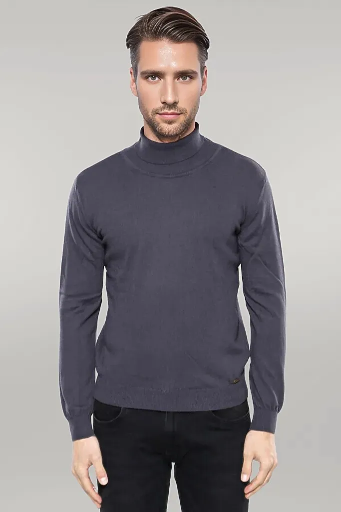 WSS Turtleneck Smoked Sweater  - Singen