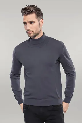 WSS Turtleneck Smoked Sweater  - Singen