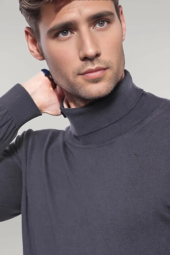 WSS Turtleneck Smoked Sweater  - Singen
