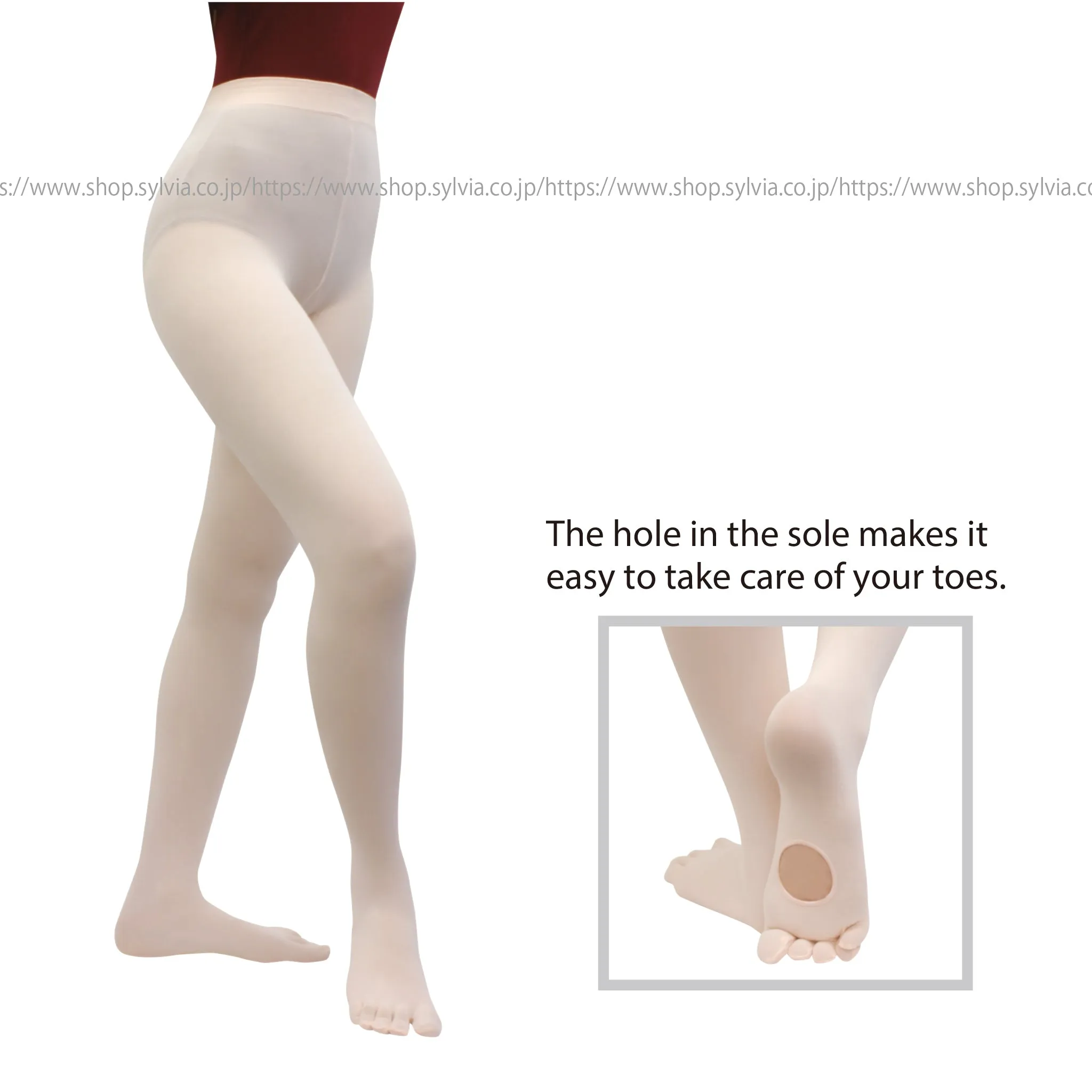 WSYD460GC Sylvia New Silky 5-Finger Convertible Tights