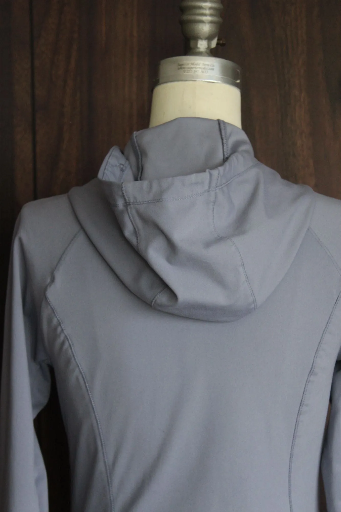Yogalicious Womens Jacket, Purple Blue, Size Small, Hooded, Pockets, Thumb Hole