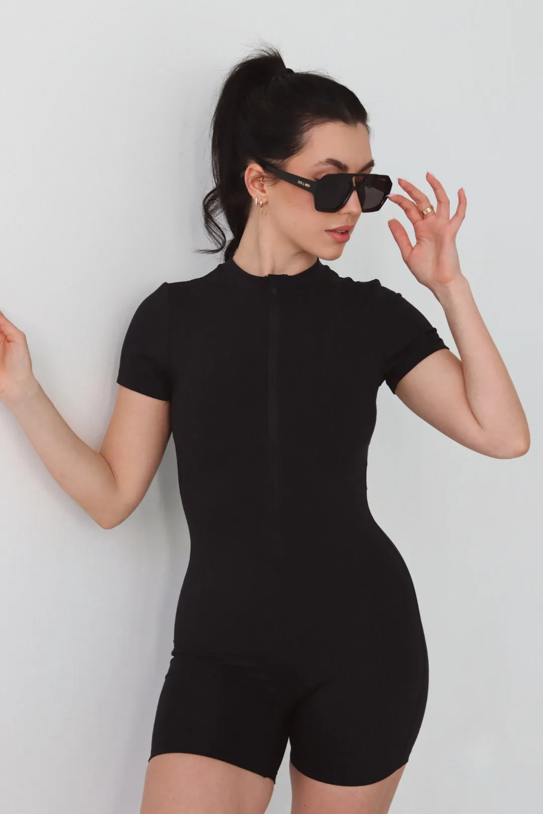 Zip Up Romper