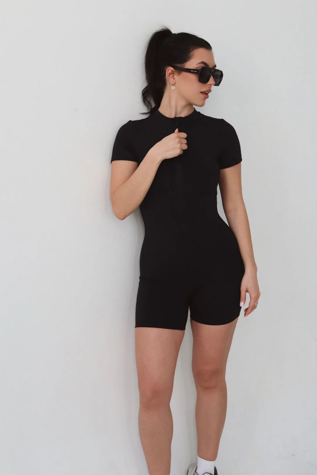Zip Up Romper